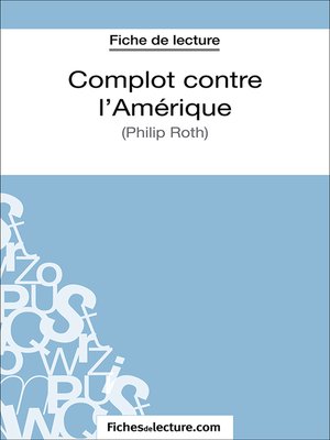 cover image of Complot contre l'Amérique